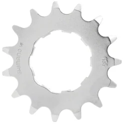 Shimano CS-MX66 Single Speed Cassette Cog (Silver) (15T)